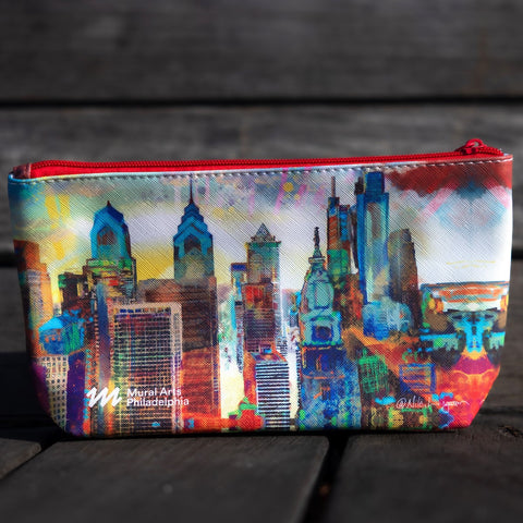 Philly Rising Leather Pouch - 2ND EDITION