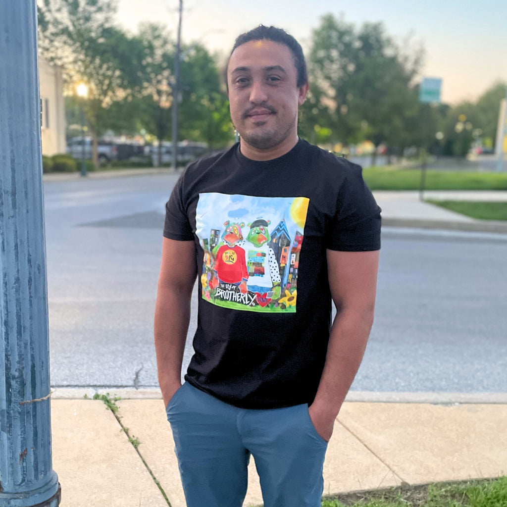 Brotherly Love by King Saladeen T-Shirts