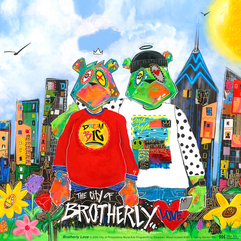 Brotherly Love by King Saladeen Poster